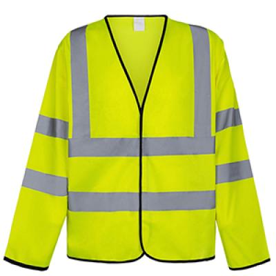 Hi Vis Long Sleeved Safety Vest